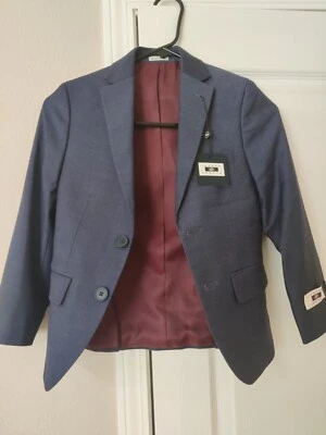 Chicos Joseph Abboud Traje Chaqueta Azul Marino Talla 8 Nuevo Con Etiquetas Foto 1 de 3