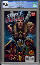 SECRET INVASION #2 - CGC 9.6 - DF MEL RUBI VARIANT WITH DF COA - 2061063008