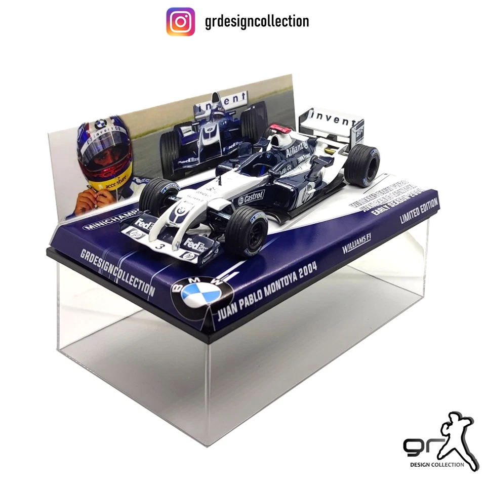 Juan Pablo Montoya - Williams BMW FW26 - F1 GP 2004 / Altaya - IXO / 1:43 - Immagine 1 di 4