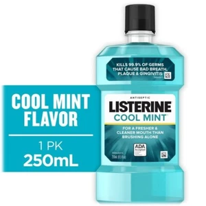 Listerine Cool Mint Antiseptic Mouthwash 250 mL - Travel Size. 6 pk - Picture 1 of 4