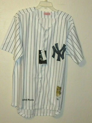 COLECCIÓN DE BÉISBOL COOPERSTOWN - CAMISETA DE LOS YANKEES MICKEY MANTLE #7 DE 1951 Foto 1 de 4