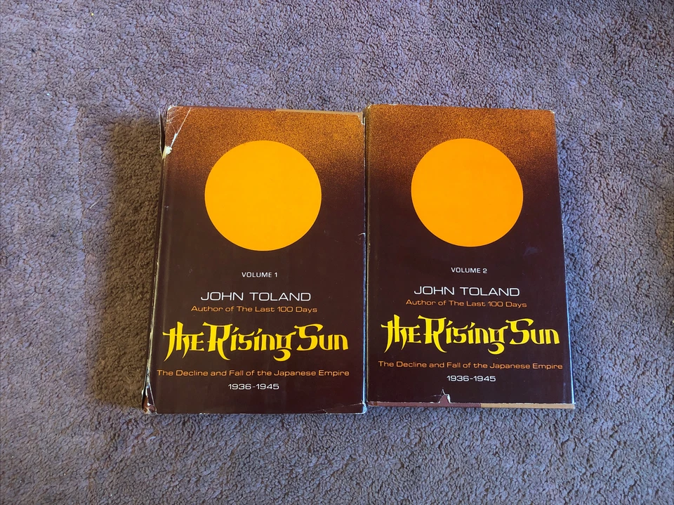 The Rising Sun John Toland 2 Volume Set Decline Fall Japanese Empire BCE 1970 - Image 1 of 1