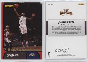 2021-22 Panini NBA G League Box Set Red Jordan Bell #49