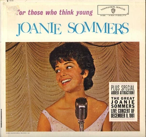 JOANIE SOMMERS "FOR THOSE WHO THINK YOUNG" VOCAL JAZZ LP 1962 WARNER BROS 1436 - Picture 1 of 3