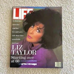 LIFE Magazine February 1992  "Liz Taylor" 60 and French Man Rows Across Pacific - Bild 1 von 6