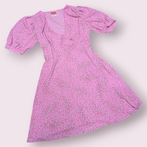 Vestito rosa floreale prato Kate Spade taglia 6