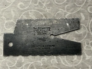 STARRETT No. 284 29° Screw Thread Gage made in USA - Picture 1 of 2