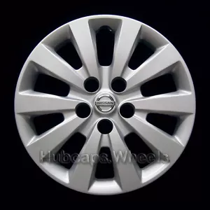 Hubcap for Nissan Sentra 2013-2019 Genuine Factory OE Sentra Hubcap Silver 53089 - Picture 1 of 4