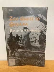 Book - Zoo Quest to Guyana this is a RARE soft cover large print edition 1995 - Picture 1 of 5