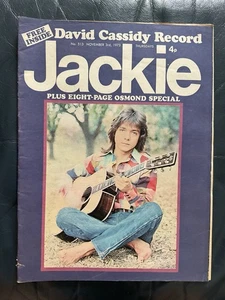 Jackie Magazine November 3rd 1973 No.513 David Cassidy Osmonds Marc Nolan - Picture 1 of 2