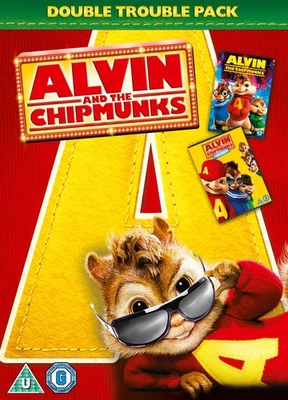 Alvin and the Chipmunks/Alvin and the Chipmunks 2 (DVD) - Image 1 of 2