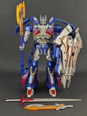 Transformers The Last Knight Calibur Optimus Prime complete Takara TLK-15 Bonus - Image 1 of 4