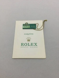 Genuine ROLEX Cellini 4014 Guarantee Garantie w/Tag #583 - Picture 1 of 4