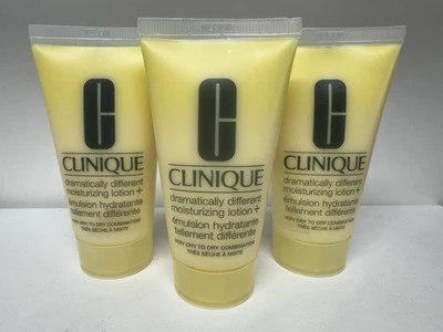 3 CLINIQUE dramatically different lotion+ travel size 1.7 oz / 50ml each - Image 1 of 2
