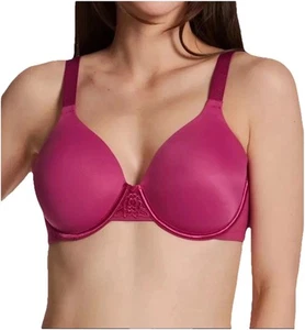 Wild Berry 46D NWT Vanity Fair Back Smoothing Full-Figure Underwire Bra 76380 - Picture 1 of 2