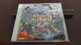 After Burner Soundtrack SST Band Sega CD Album w/ Sticker