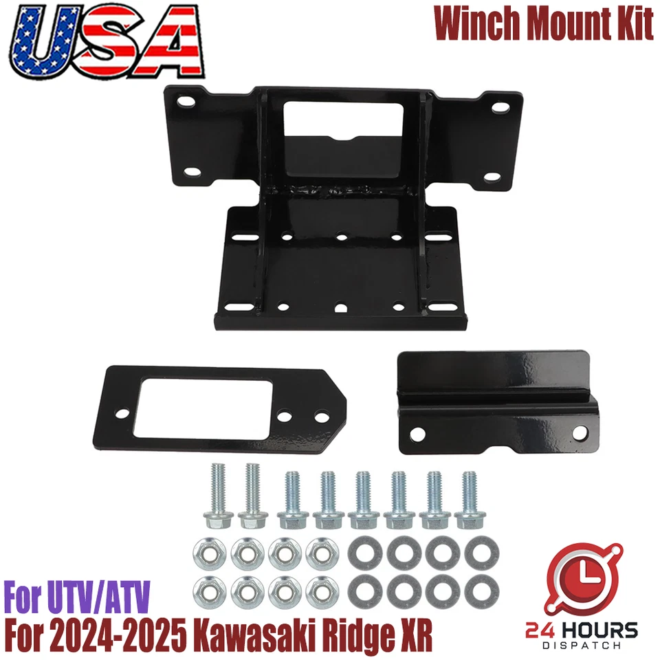 Kit de montagem de guincho para modelos Kawasaki Ridge XR 2024-2025 #102225 - Imagem 1 de 4