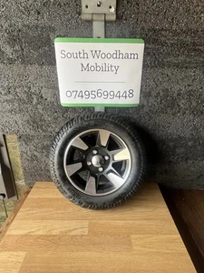 Drive Viper / Ambassador Mobility Scooter Rear Wheel And Solid Tyre + Brake Drum - Picture 1 of 9