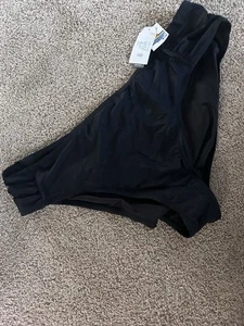 Time And Tru Damen Bikiniunterteil schwarz mittelhoch 2X 20-22 W - Bild 1 von 6