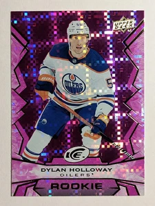 2022-23 Upper Deck Ice Purple #101 Dylan Holloway RC - Picture 1 of 2