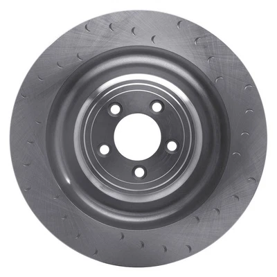 For Jaguar XKR 08-09 DFC Premium Slotted Front Passenger Side Brake Rotor Foto 1 de 4