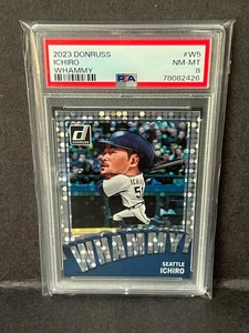 2023 Donruss #W5 Ichiro Whammy PSA 8 - Picture 1 of 2