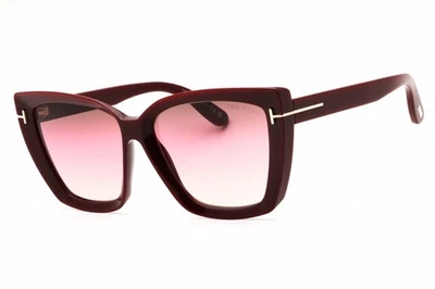 Gafas de sol TOM FORD TF0920-69F-57 talla 57 mm 140 mm 15 mm burdeos para mujer NUEVAS Foto 1 de 4
