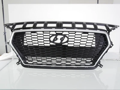 Front Upper Radiator Grille For 2018-2020 Hyundai Elantra GT 86350G3010 Chrome Foto 1 de 4