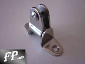 Platine capote inclinable 82mmx25mm Inox 316 Ref PL646 - Imagen 1 de 1
