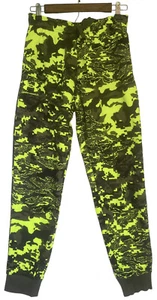 Under Armour Joggers Boys X-Large Fleece Mixed Camo Marine Old Green Bamboo - Picture 1 of 11