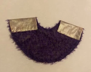 Vintage 1987 Jem Doll Music is Magic Splashes of Sound Cape Purple Gold - Picture 1 of 9