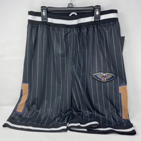 🔥New Men’s New Orleans Pelicans #1 Zion Williamson NBA Basketball Shorts Sz M Cover