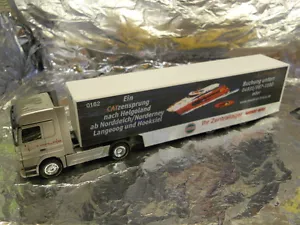 ** Herpa 149044 Mercedes Benz Actros LH Safeliner Semitrailer Frisiake1:87 Scale - Picture 1 of 1