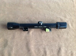 Bushnell Custom-M 4 Power Scope with Mounts, Crosshair & Post Reticle - Picture 1 of 8