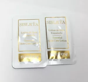 NEW! SISLEY SISLEYA PARIS Essential Skincare Lotion 2x1,5 ml Packets Samples BN - Picture 1 of 2