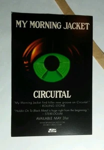 MY MORNING JACKET UNSTAGED CIRCUITAL  4X6 MUSIC POSTCARD Mini POSTER  - Picture 1 of 2