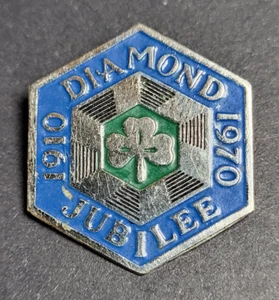 Girl Guides Diamond Jubilee Lapel Pin Badge - Picture 1 of 2