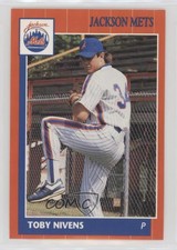 1990 Grand Slam Jackson Mets Toby Nivens #17
