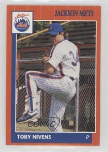 1990 Grand Slam Jackson Mets Toby Nivens #17