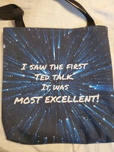 GenX Sarcastic Bill & Ted Retro Tote Bag, NEU, lustige Utility Bag für GenerationX - Bild 1 von 5