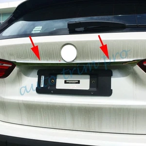 Cubierta de tapa de maletero trasero moldeada cromada para BMW F48 X1 2016-2021 accesorios - Imagen 1 de 7