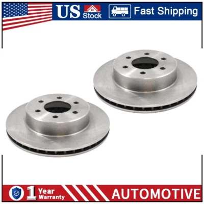 2X Rotor de freno de disco delantero DuraGo PZ para Dodge Dakota 1991-1996 Foto 1 de 3