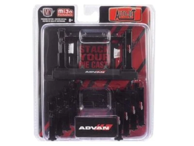 ADVAN Auto-Lift Garage / 5 Stock - black - M2 Machines 1:64 - Bild 1 von 4