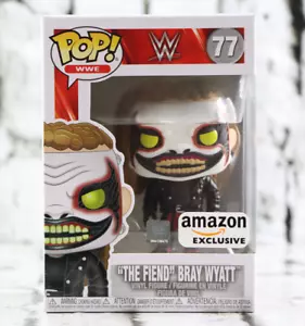 Funko Pop WWE The Fiend Bray Wyatt #77 Amazon Exclusive With Protector - Picture 1 of 8