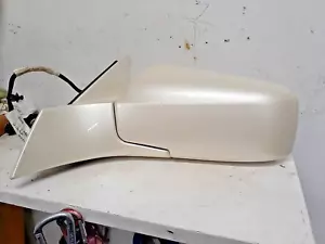 2003-07 Cadillac CTS Driver LH SIDE Power mirror (White Diamond) OEM - Foto 1 di 8