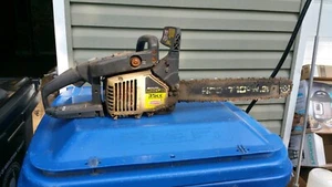 McCulloch MacCat 38cc 2.3ci Chainsaw 18in Bar Mac Cat CS38EM CS 38 EM parts/rep. - Picture 1 of 6