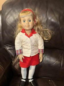 Vintage 1998 Battat 18" Doll( Our Generation) Girl Cute Clothes Shoes - Picture 1 of 11