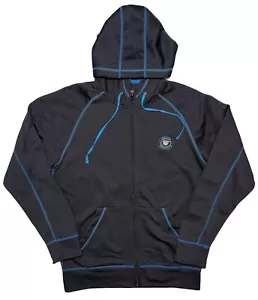 ANTIGUA Full Zip Hoodie Jacke Avalon Golfschläger grau blau Medium M - Bild 1 von 7