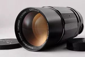 Pentax SMC Takumar 200mm F/4 MF Telephoto Camera Lens for M42 Japan - Picture 1 of 24