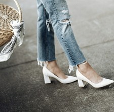 marc fisher caitlin pump white